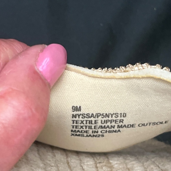 New With Tag Haute Hippie Brand Beige Woven Slide Sandals.  Sz. 9. - Picture 8 of 8